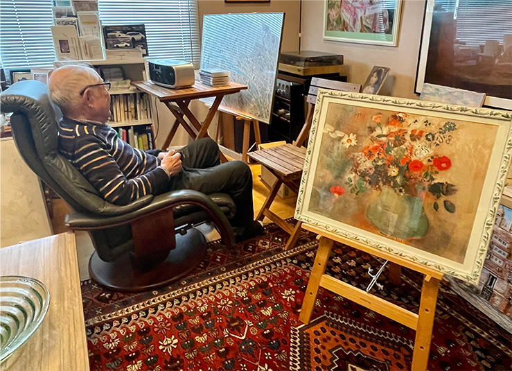 オディロン・ルドン「花々」紹介画像